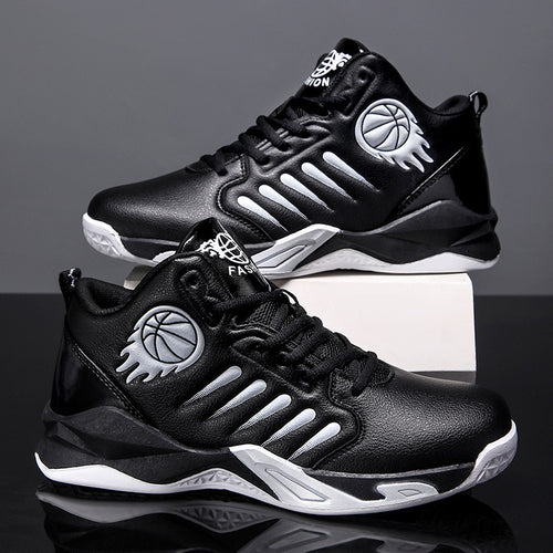 Damen Sportliche Basketball Sneakers mit rutschfester Laufsohle und atmungsaktivem Obermaterial EB