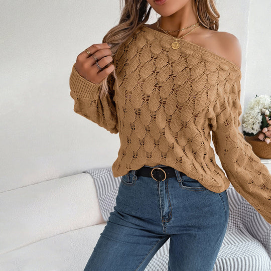 EB | Hohlstrickpullover Mit Feinem Detailmuster
