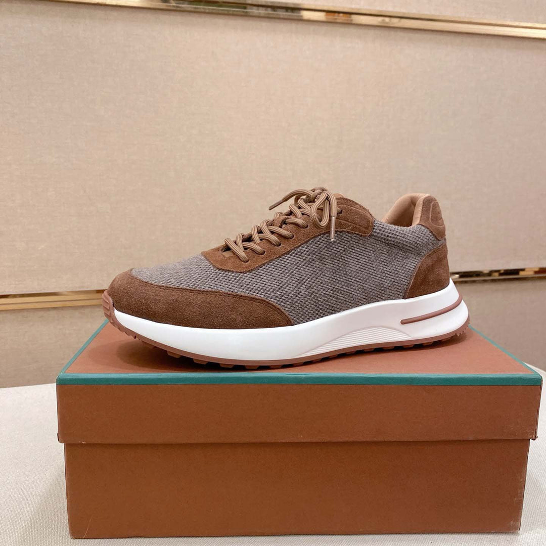 Damen Komfortable Sneaker mit atmungsaktivem Obermaterial und dämpfender Sohle EB