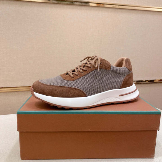 Damen Komfortable Sneaker mit atmungsaktivem Obermaterial und dämpfender Sohle EB