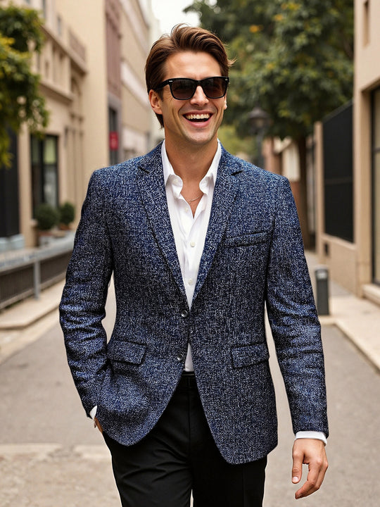 Herren eleganter Blazer aus Wolle EB