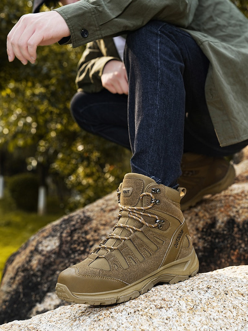 Damen Hochwertige Outdoorschuhe mit verstärktem Knöchel EB