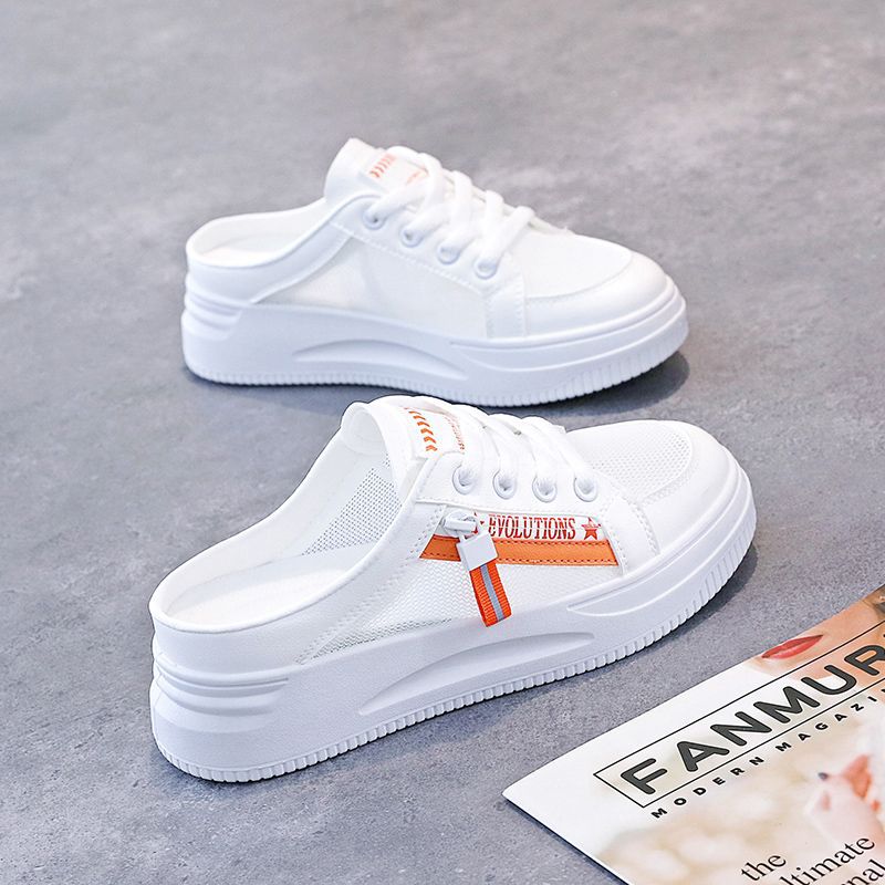 Damen Slip-On Sneakers mit atmungsaktiver Mesh-Konstruktion und komfortabler Sohle EB