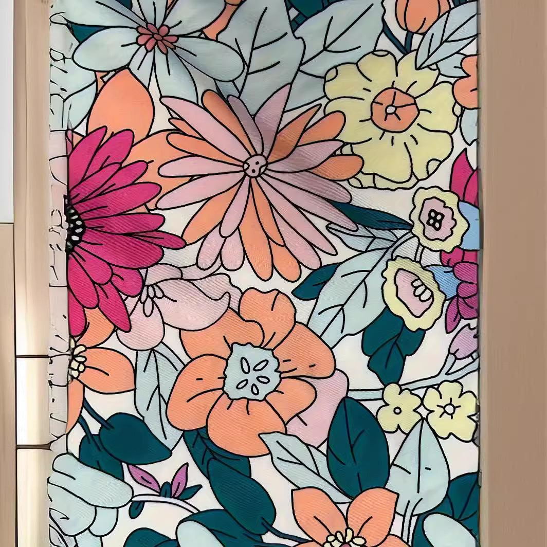 Damen Maxikleid mit floralem Muster und praktischen Taschen EB