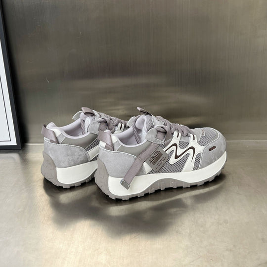 Damen Sportliche Sneakers mit ergonomischer Dämpfungstechnologie und rutschfester Sohle EB