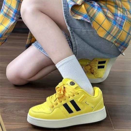 Damen Stylish Sneaker in frischem Design mit innovativem Schnürsystem EB