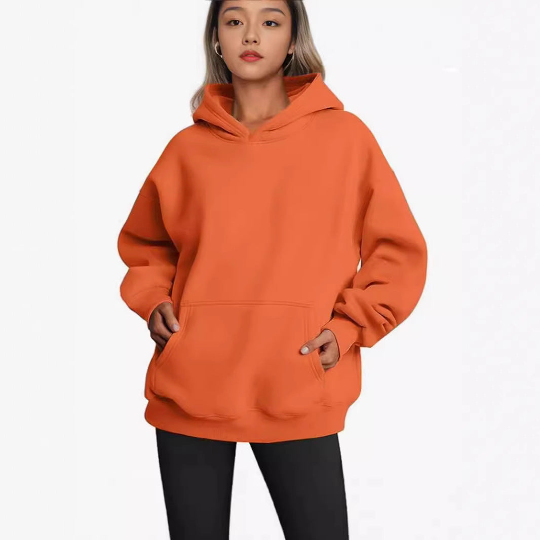 Damen bequemer Kapuzenpullover EB
