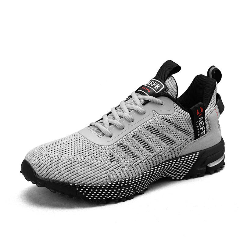 Herren atmungsaktive leichte Laufschuhe mit stoßdämpfender Gelfederung und rutschfester Außensohle EB