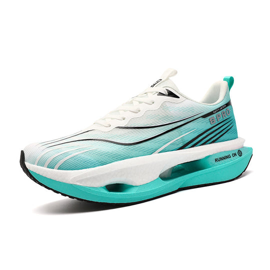 Unisex Performance-Laufsneaker mit Drehverschluss, geformter Hohlkammer-Zwischensohle und atmungsaktivem Strickobermaterial EB