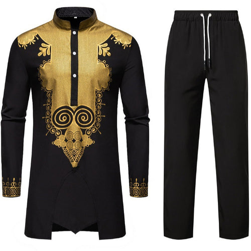 Herren elegantes Kombi-Outfit mit dekorativen Verzierungen EB
