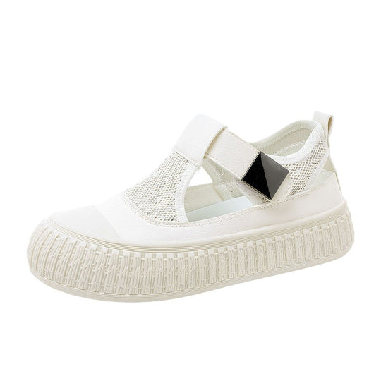 Damen Atmungsaktive Slingback Sneakers mit flexibler Laufsohle und rutschfestem Profil EB