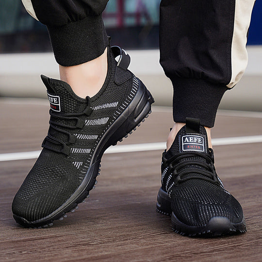 Damen Sportliche luftige Sneakers mit dämpfender Sohle EB
