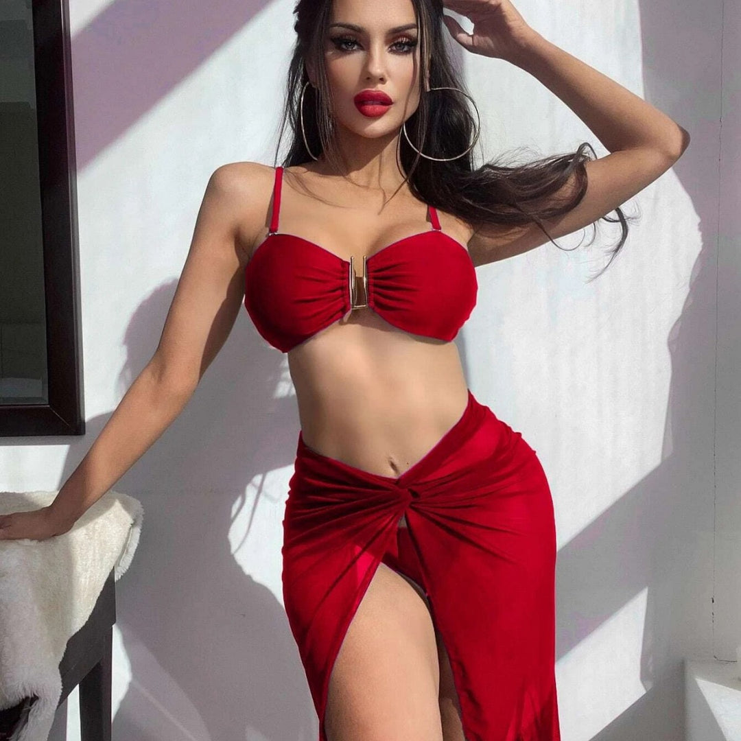 Damen Bikiniset mit raffinierten Schnittdetails EB