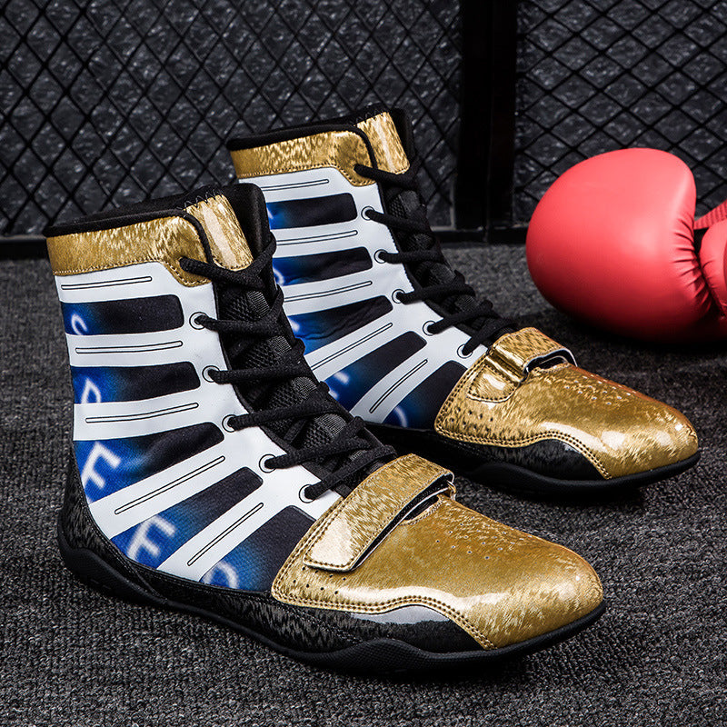 Damen Boxschuhe mit hoher Knöchelschutz und rutschfester Sohle EB