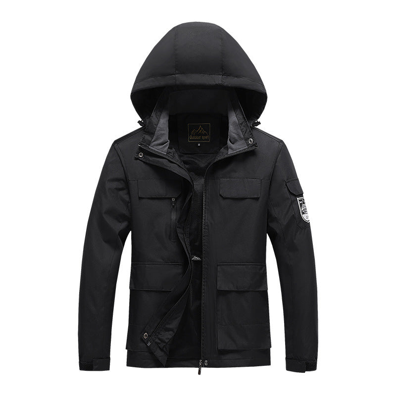 Herren robuster Outdoor-Fieldparka EB