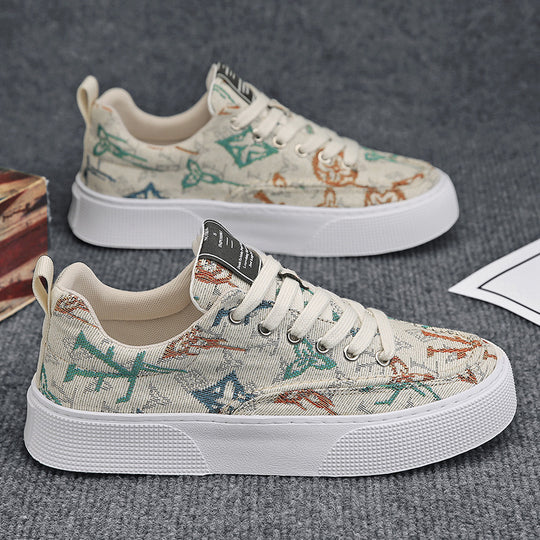 Damen Trendige Sneaker mit einzigartigem Muster EB