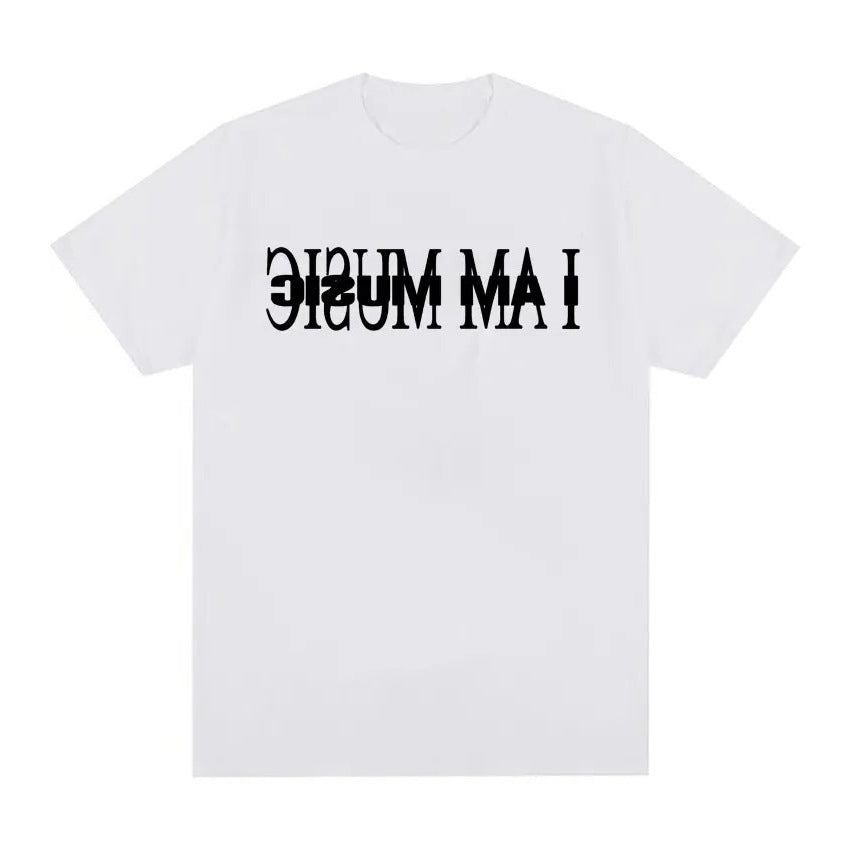 Damen T-Shirt mit modernem Typografie-Druck EB