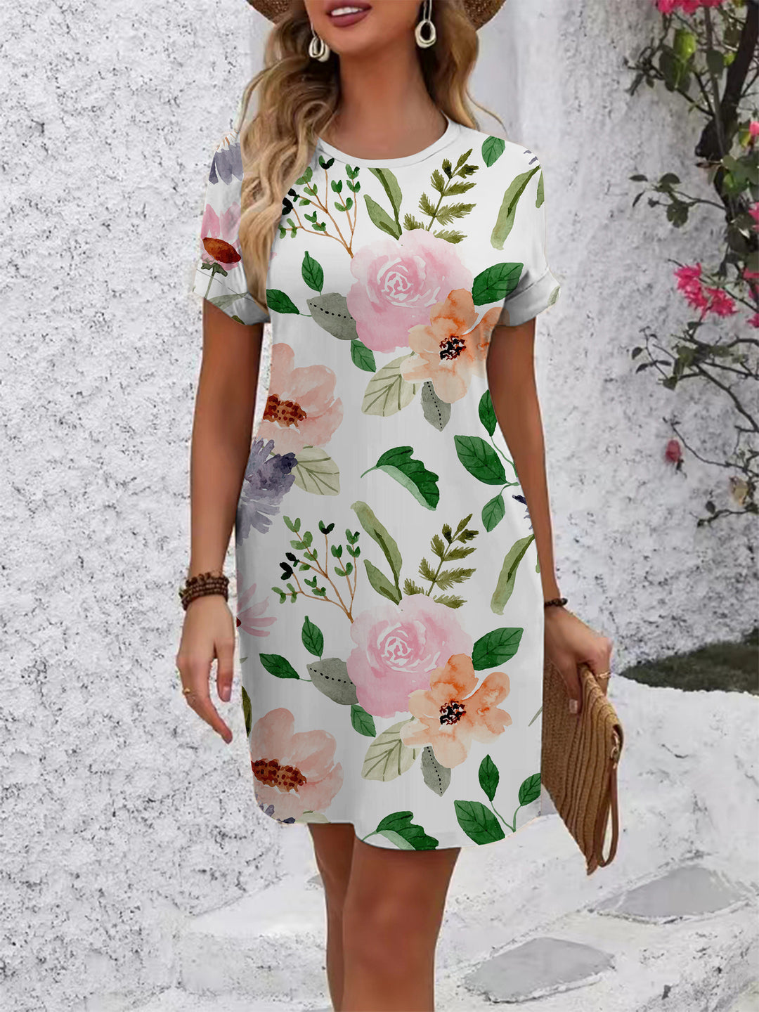 Damen Blümchenkleid EB