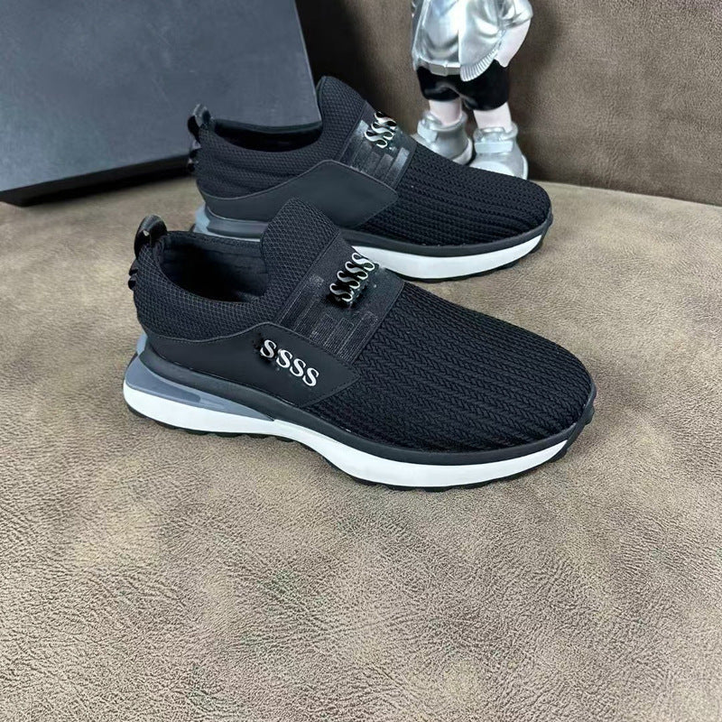 Damen High-Performance Slip-On Sneakers mit atmungsaktiver Oberflächenstruktur EB