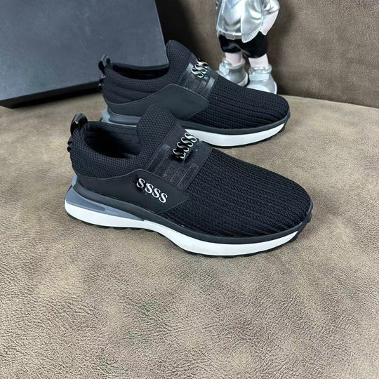 Damen High-Performance Slip-On Sneakers mit atmungsaktiver Oberflächenstruktur EB
