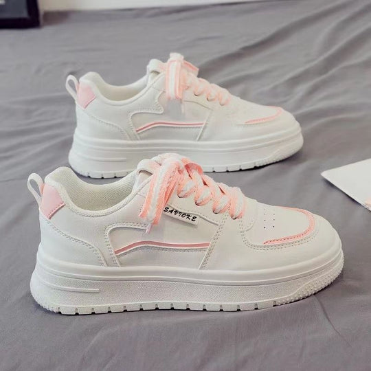 Damen sportive Sneakers mit rutschfester Sohle und modischem Design EB
