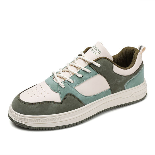 Damen sportive High-Top Sneakers mit floralem Design und rutschfester Sohle EB