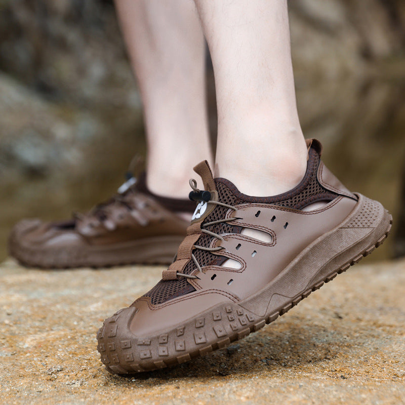 Damen Multifunktionale Outdoor-Sandalen mit rutschfester Sohle und atmungsaktivem Obermaterial EB