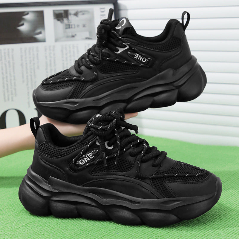 Damen Atmungsaktive Chunky Sneakers mit rutschfester Sohle EB