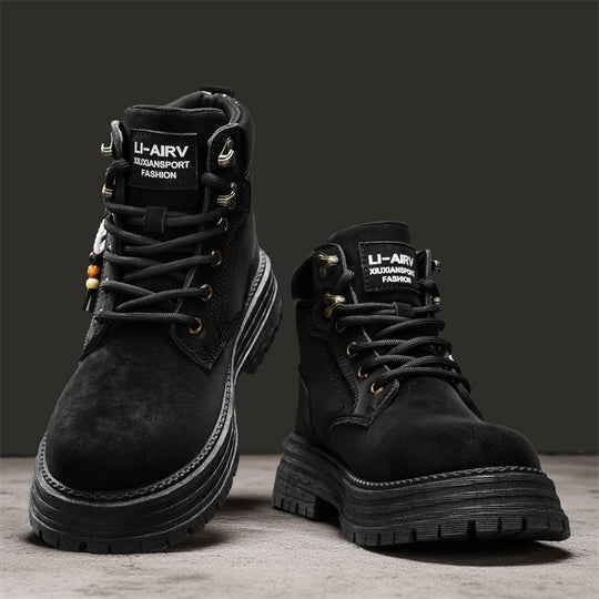 Damen robuste Winterboots mit modischen Details EB