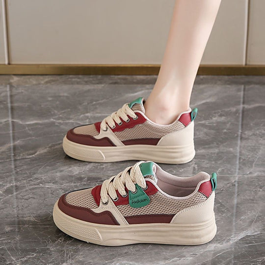 Damen Atmungsaktive Sneakers mit bequemer Laufsohle EB
