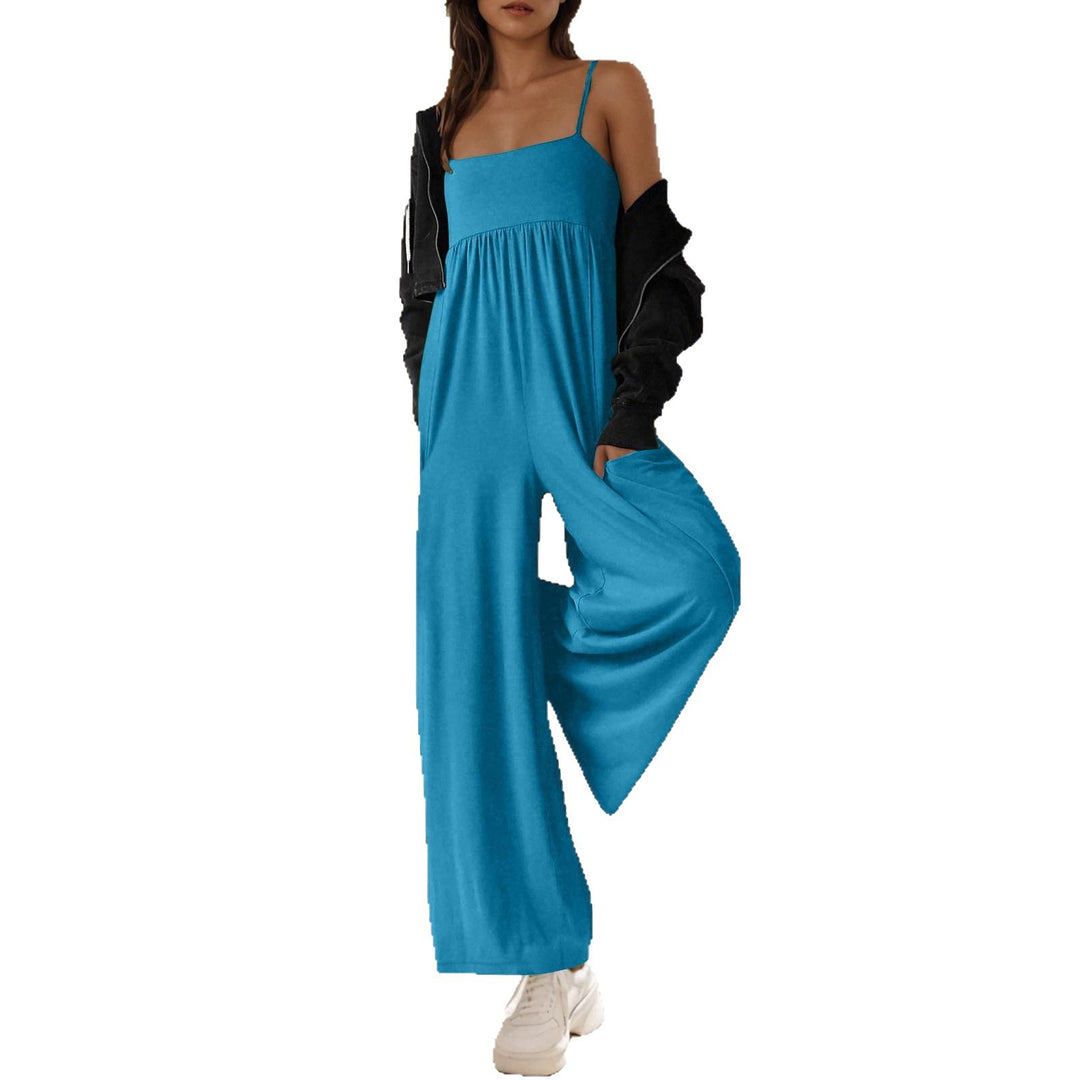 Damen Lässiger Maxikleid im entspannten Schnitt mit tiefen Taschen EB