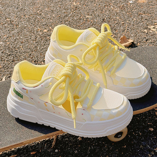 Damen Sportliche Sneakers mit modernem Design EB