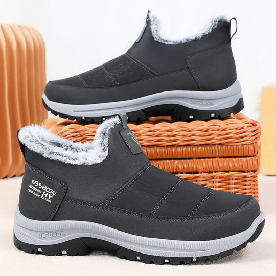 Damen Wärmeisolierte Wanderstiefel mit rutschfester Profilsohle EB