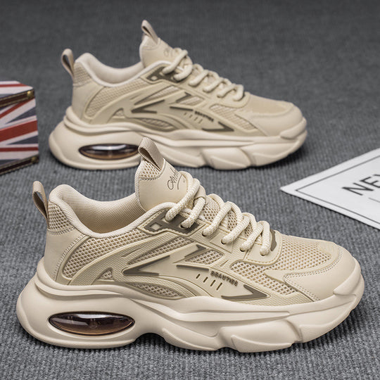 Damen Sneakers mit atmungsaktivem Mesh-Obermaterial und stoßdämpfender Sohle EB