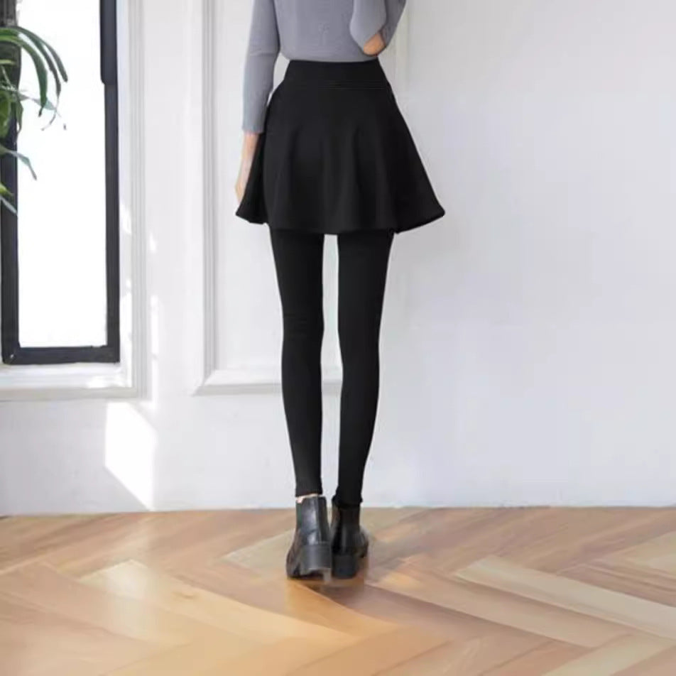Damen Figurbetonte Leggings mit hohem Bund EB