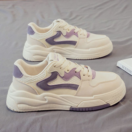 Damen Modische Sneakers mit atmungsaktiver Mesh-Oberfläche und rutschfester Laufsohle EB