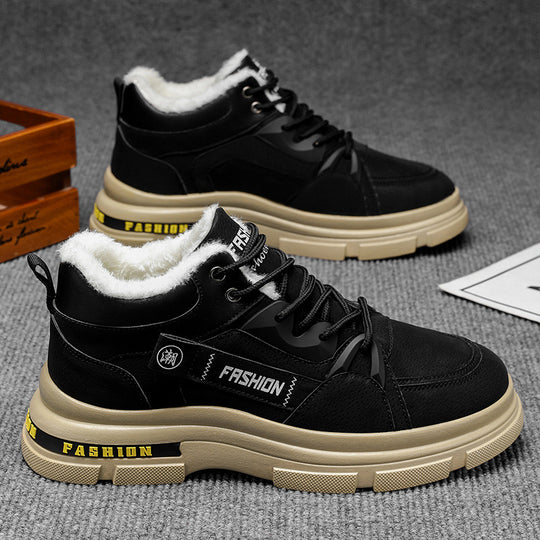 Damen Winter Sneakers mit kuscheligem Innenfutter und robustem Sohlenprofil EB