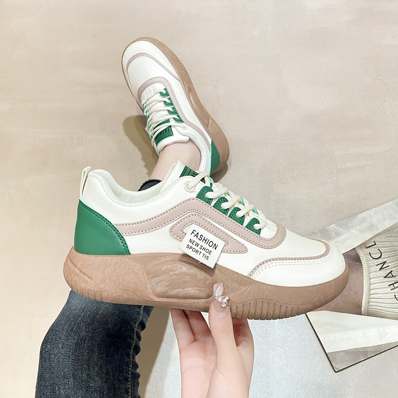 Damen Modische Sneaker mit gepolstertem Innenfutter und rutschfester Sohle EB