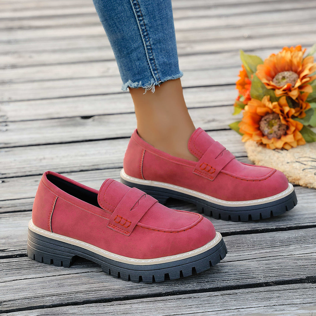 Damen komfortable Slipper mit rutschfester Sohle EB