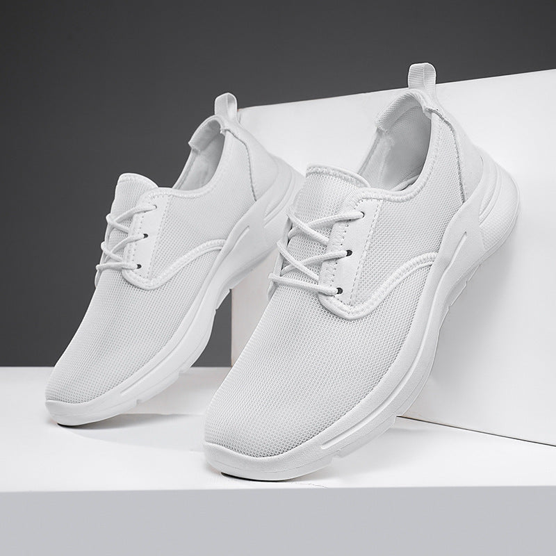 Damen Sneaker mit atmungsaktivem Mesh-Obermaterial und stoßdämpfender Sohle EB