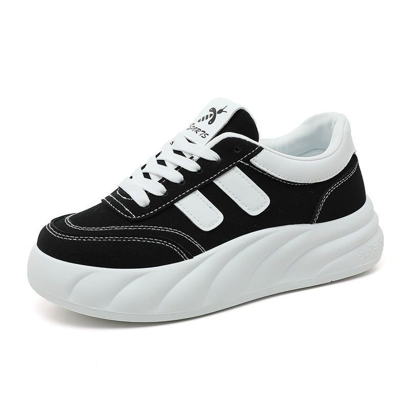 Damen modische Sneakers mit hohem Tragekomfort und dämpfender Laufsohle EB