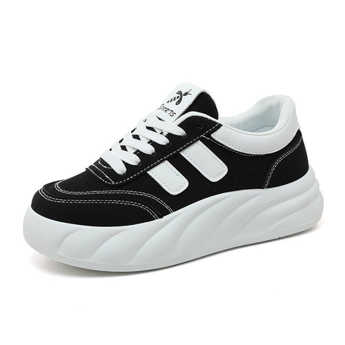 Damen modische Sneakers mit hohem Tragekomfort und dämpfender Laufsohle EB