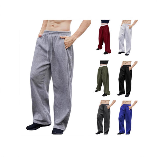 Unisex nan lässige Oversize Jogginghose mit elastischem Bund und Kordelzug EB