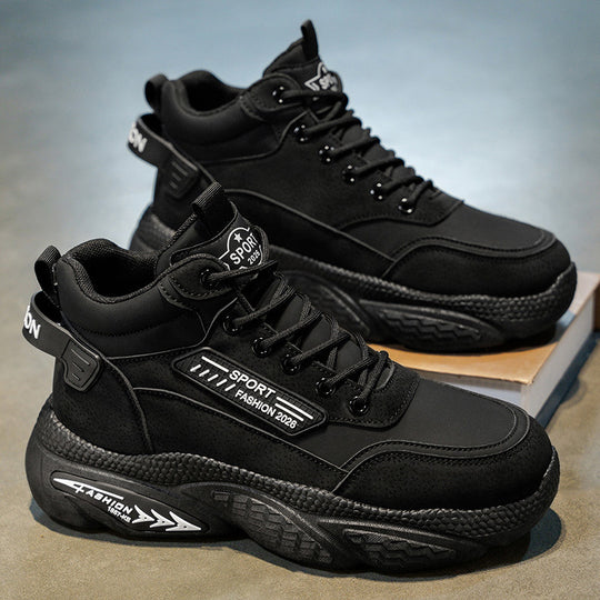 Damen Sportliche hochgeschnittene Sneakers mit verstärkter Dämpfung EB
