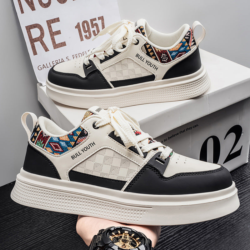 Damen modische Sneakers mit einzigartigen Designelementen und komfortabler Dämpfung EB