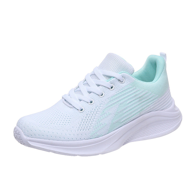 Damen Atmungsaktive Lauf-Sneaker mit rutschfester Sohle und stoßdämpfender Technologie EB