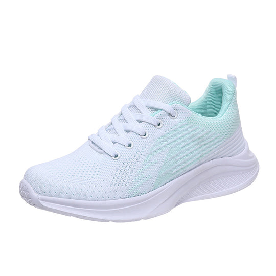 Damen Atmungsaktive Lauf-Sneaker mit rutschfester Sohle und stoßdämpfender Technologie EB