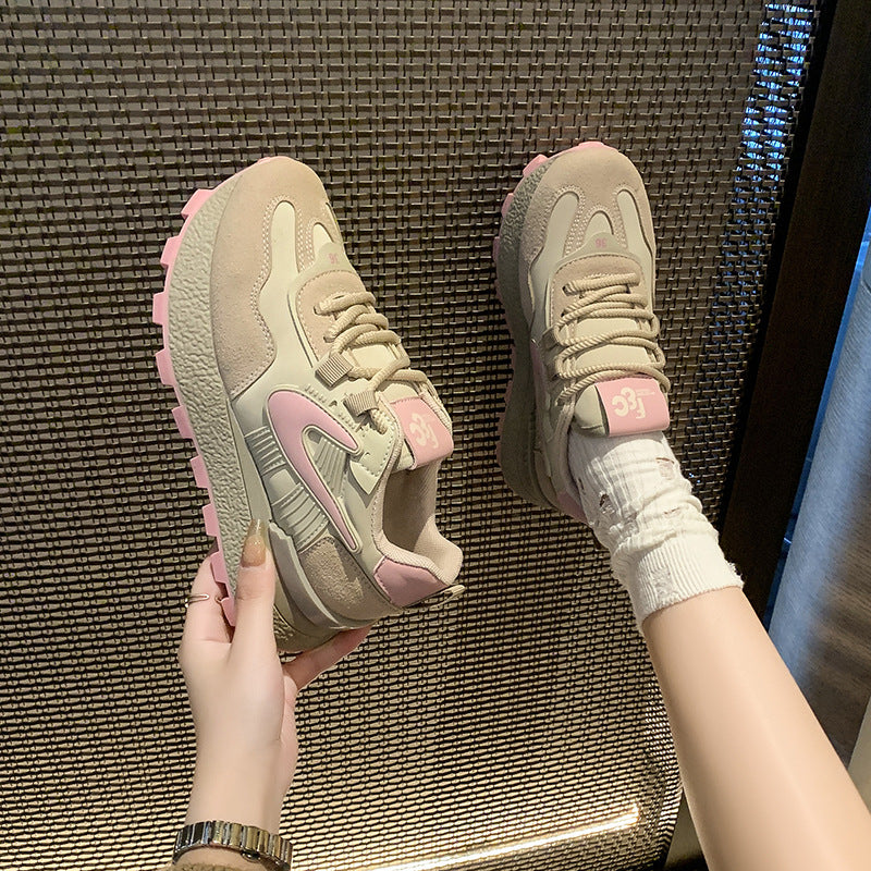 Damen Sportliche Sneakers mit Komfortsohle und atmungsaktivem Obermaterial EB