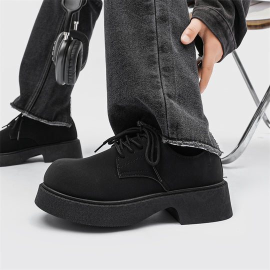 Damen Modische Schnürschuhe mit hoher Sohle EB