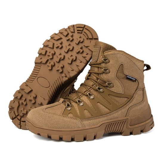 Damen taktische Outdoor-Stiefel mit rutschfester Sohle und atmungsaktivem Obermaterial EB